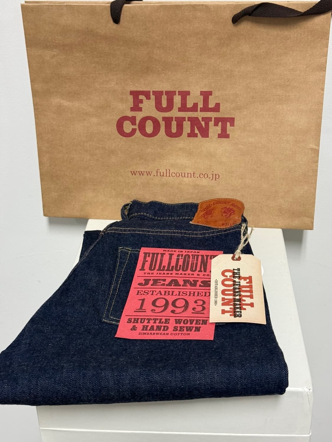 [31] 풀카운트 1101W 스트레이트 데님 청바지  상품이미지4