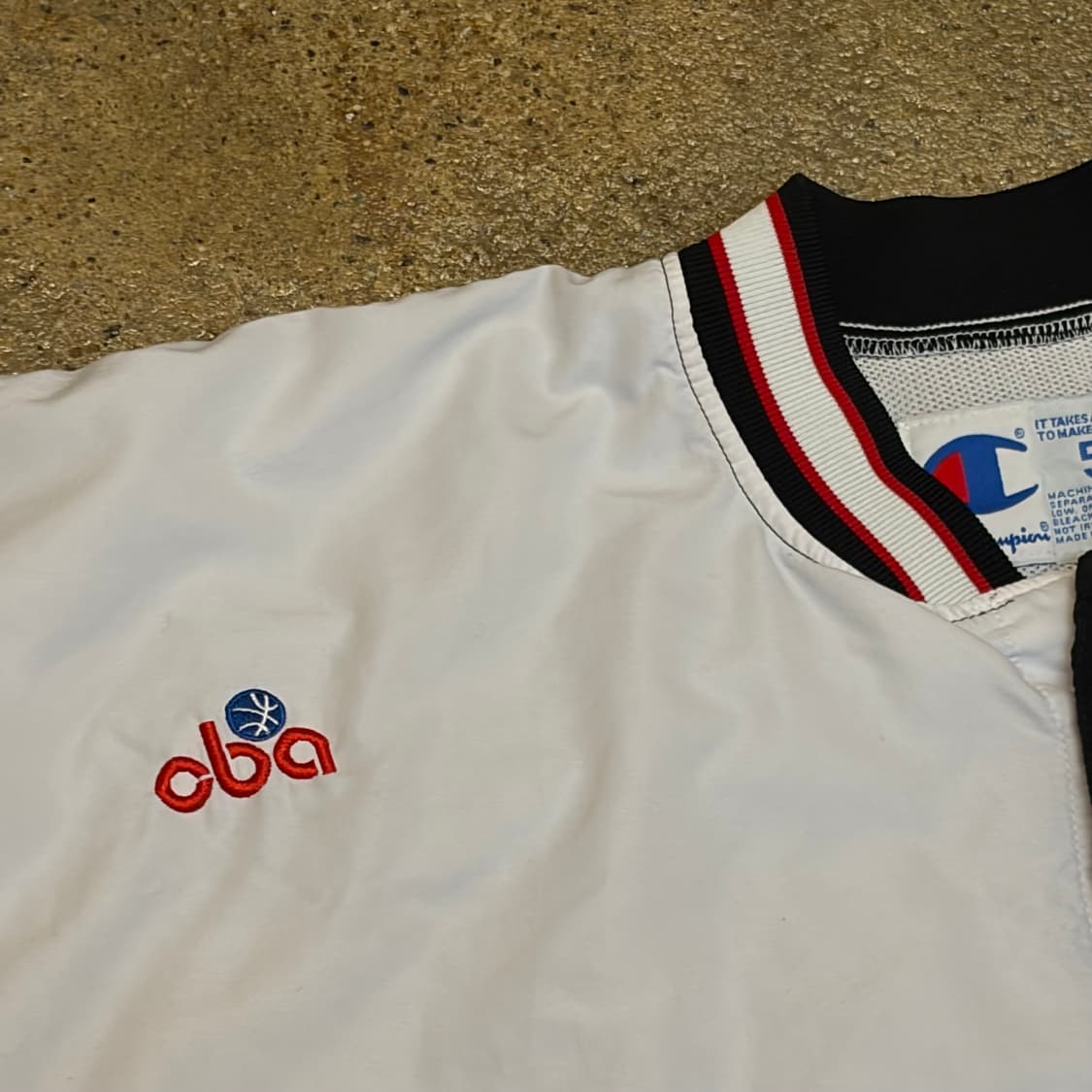 레어 90s USA 빈티지 챔피온 농구 슈팅저지 바람막이 상품이미지4