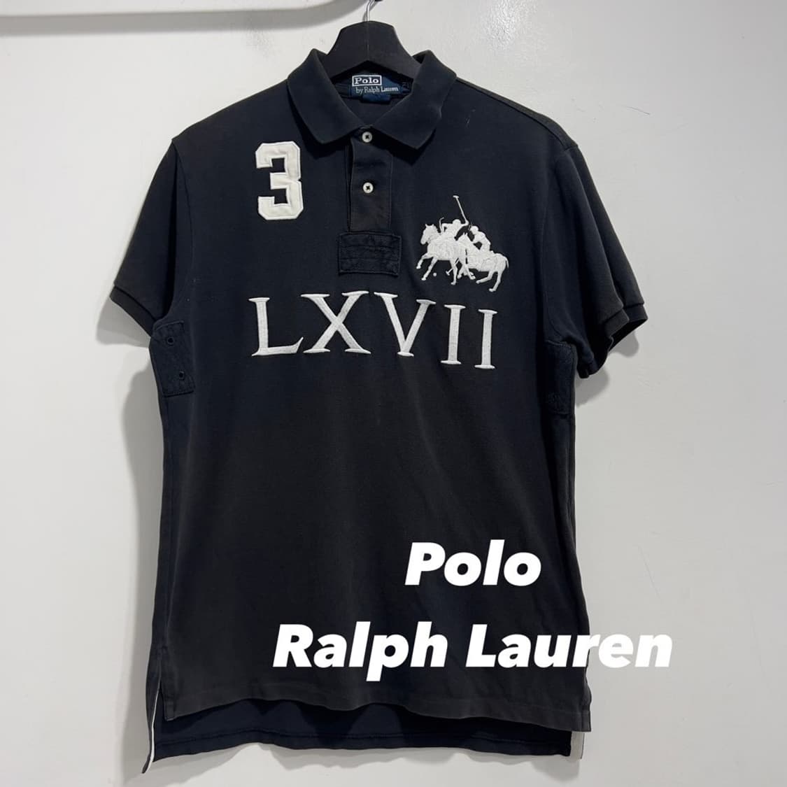 폴로 랄프로렌 자수 반팔 카라티 상품이미지1