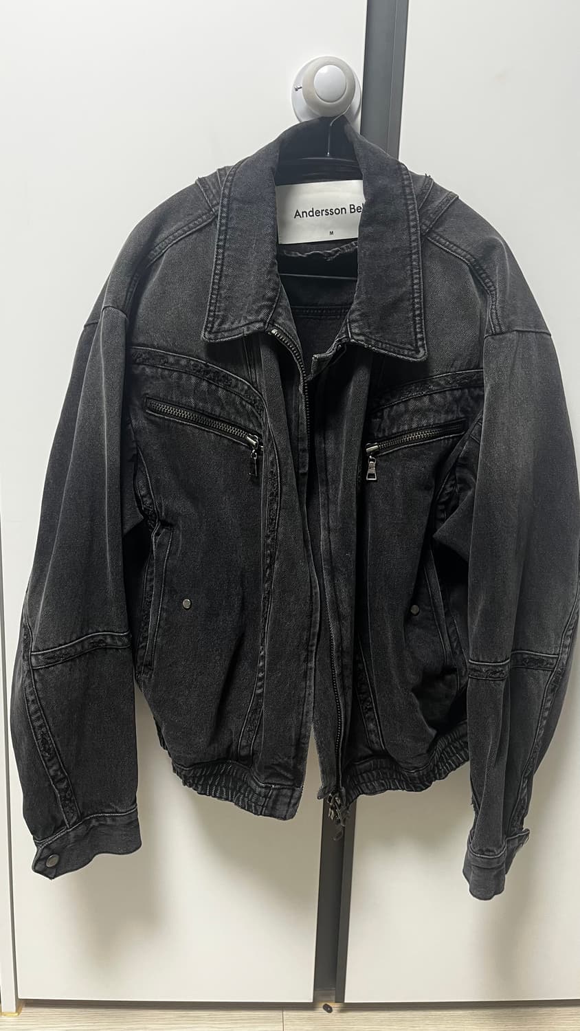 앤더슨벨 포인트 데님 블루종 M사이즈 (데님 자켓) 상품이미지1