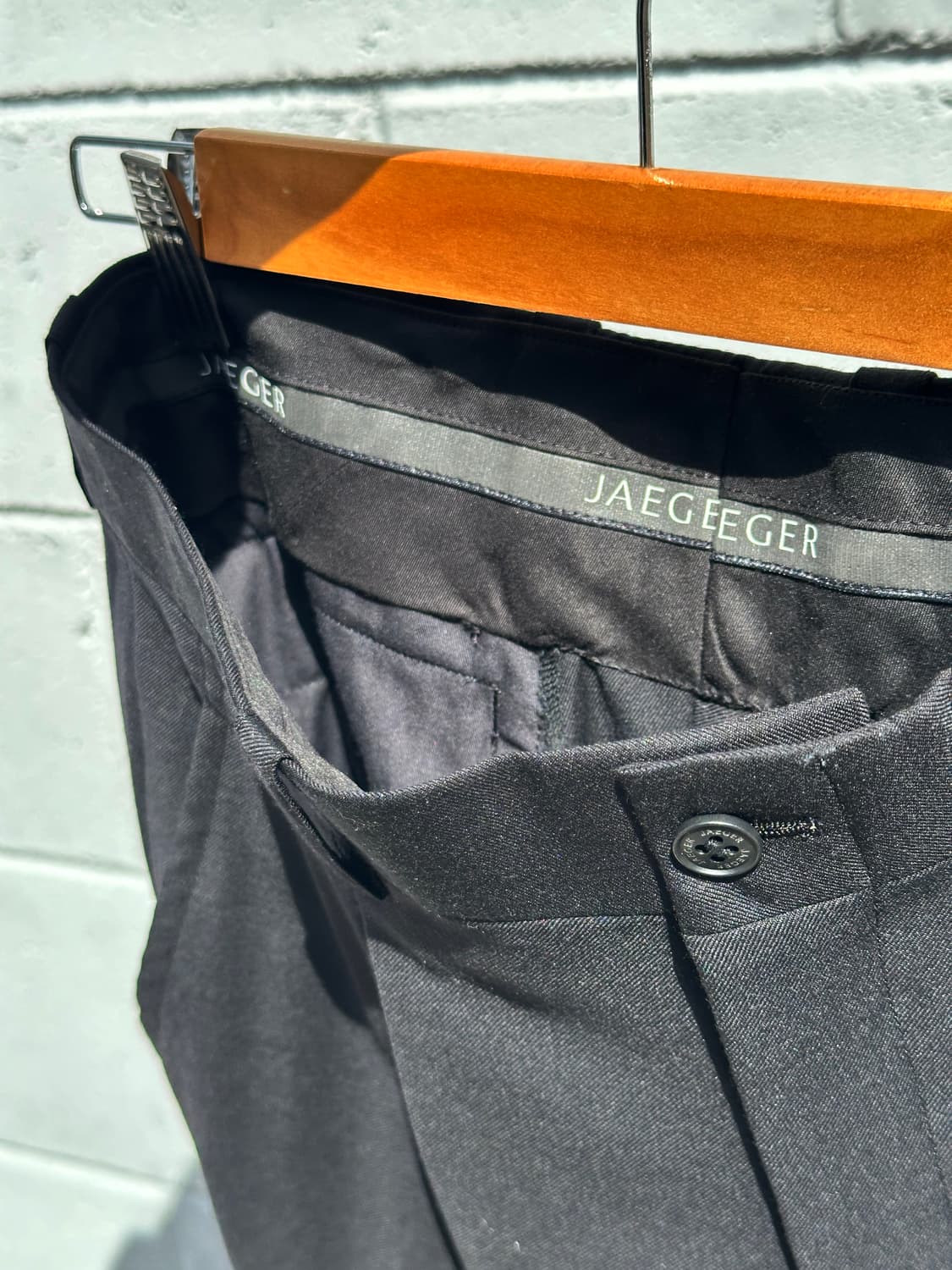 예거 블랙 카브라 슬랙스 상품이미지7