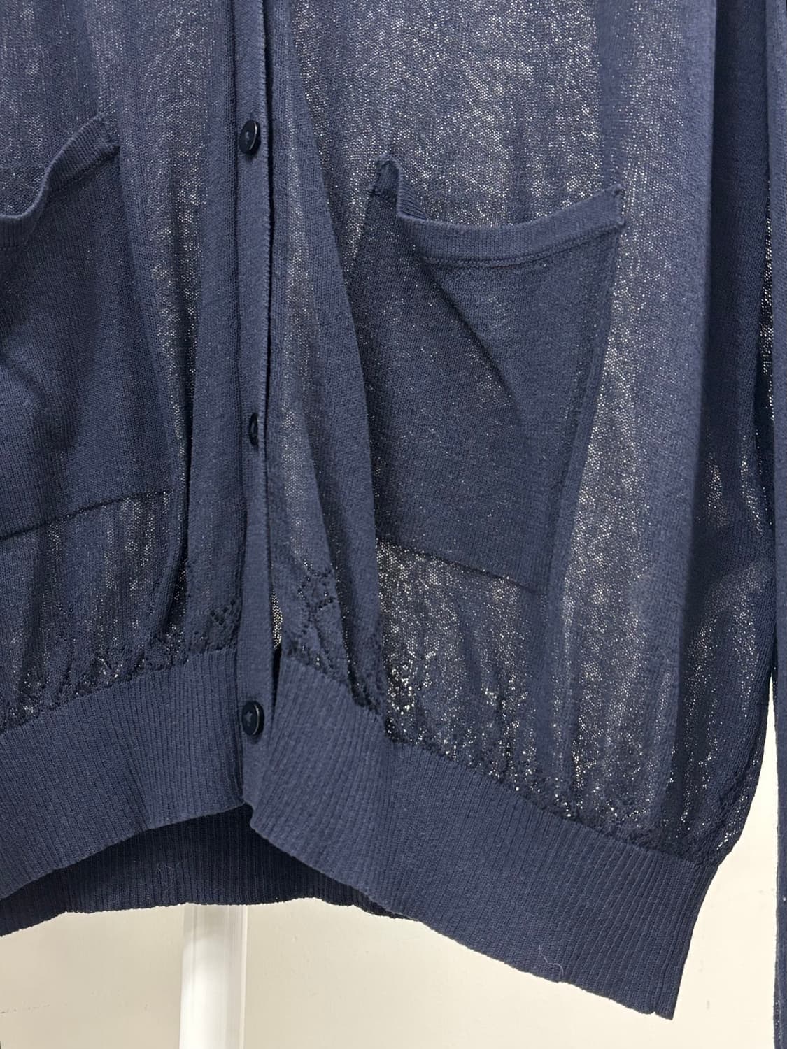 빈티지 네이비 가디건 상품이미지5