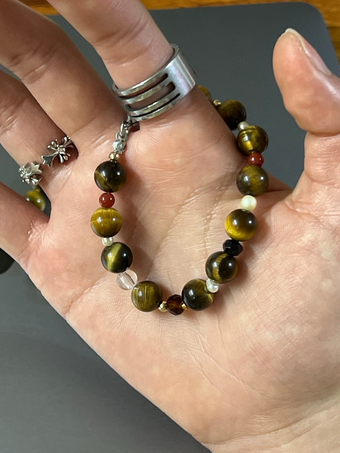 핸드메이드 원석 팔찌 주문제작 가능 상품이미지4