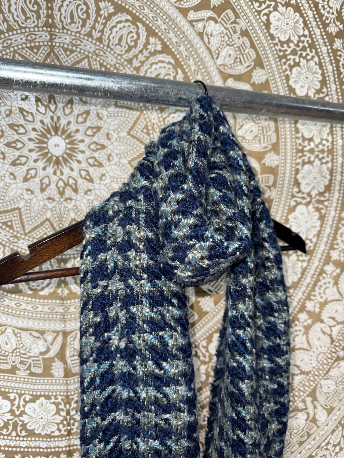 빈티지 체크 머플러  상품이미지4