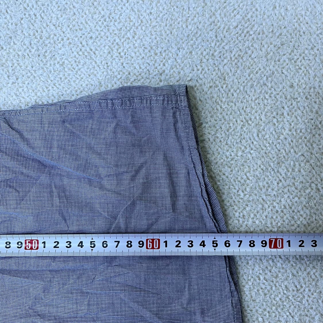 100 헤지스 체크 반팔 셔츠 0402M 상품이미지6