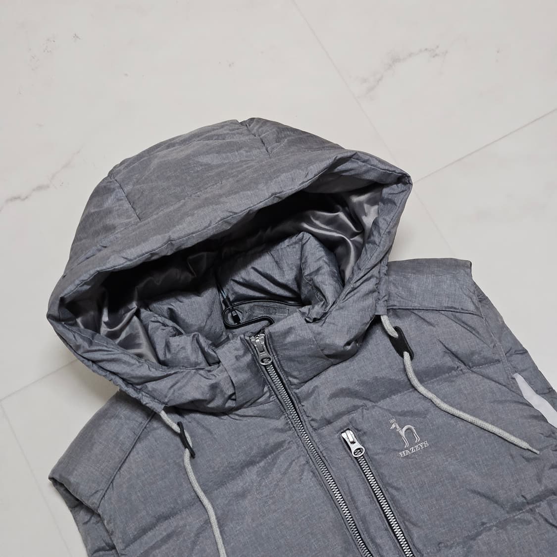 100 헤지스골프 덕다운 패딩조끼 상품이미지3