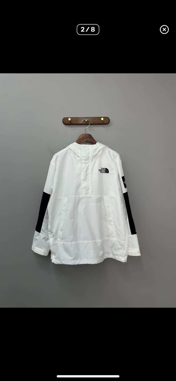 노스페이스 화이트라벨 뉴달톤 화이트 아노락 바람막이 A3117 상품이미지2
