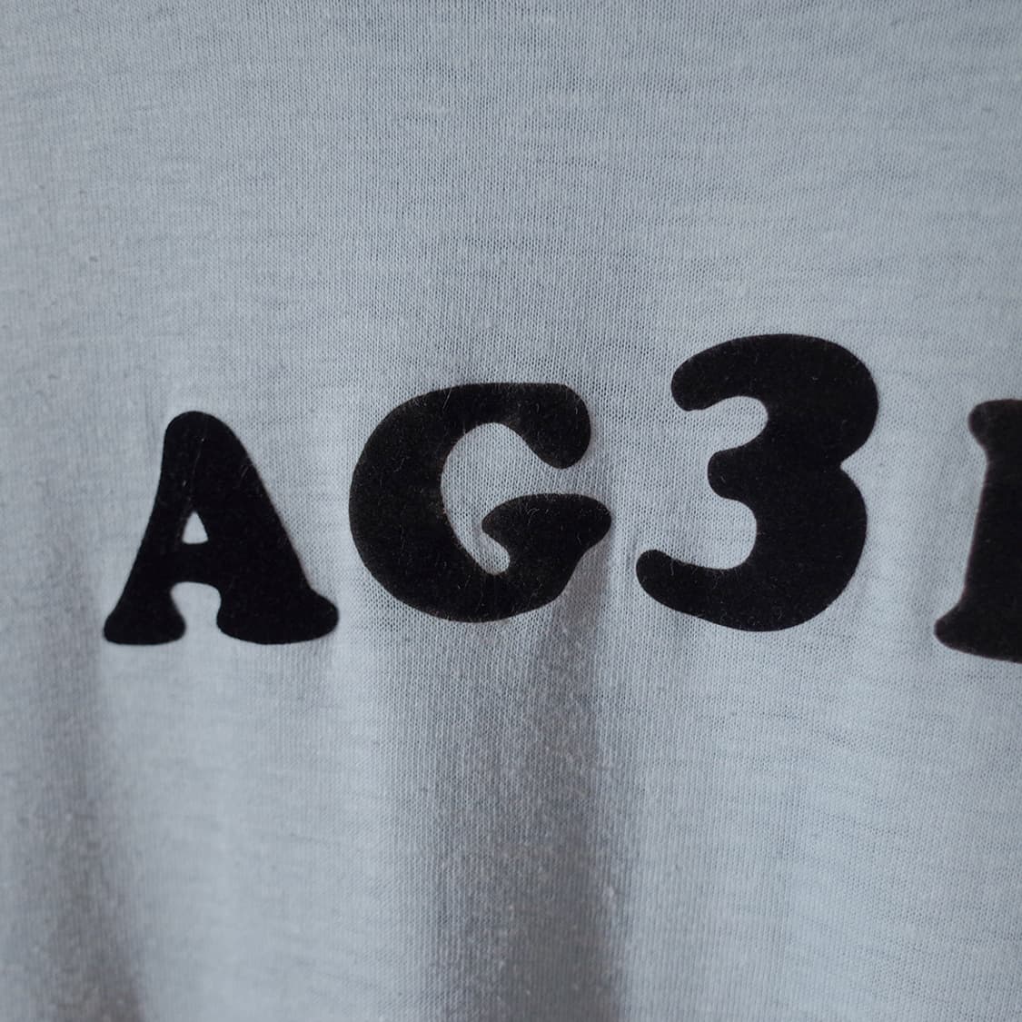 Vtg Velvet Letter T-shirt 상품이미지3