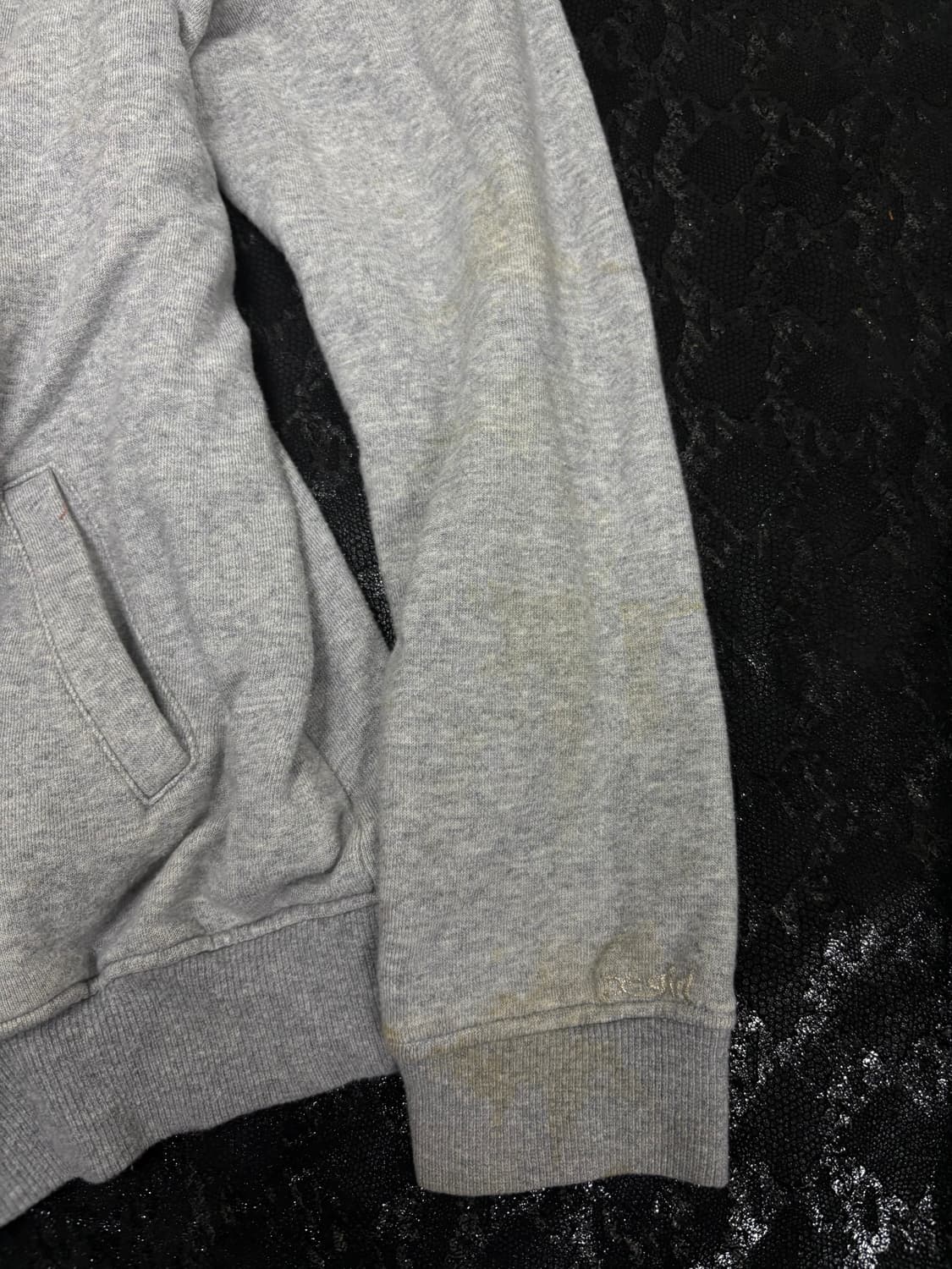 “X-gril” Leopard Hoodie Detail Grey Jack 상품이미지3