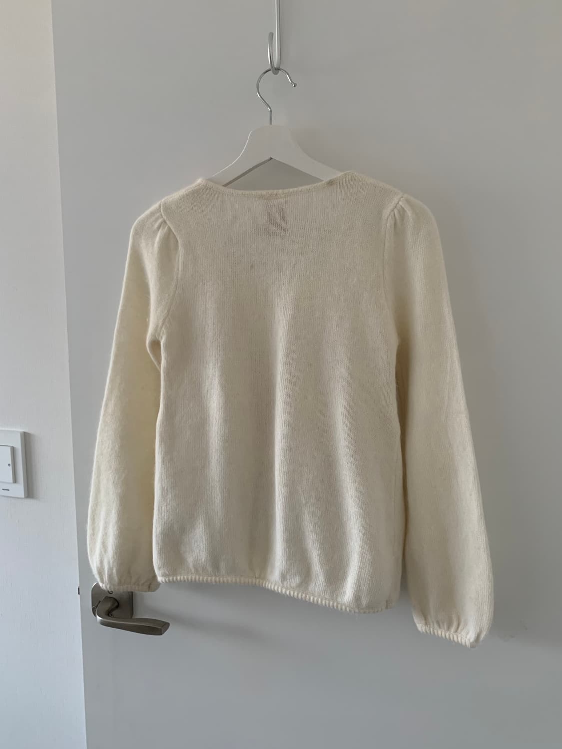 화이트 앙고라 니트 상품이미지7