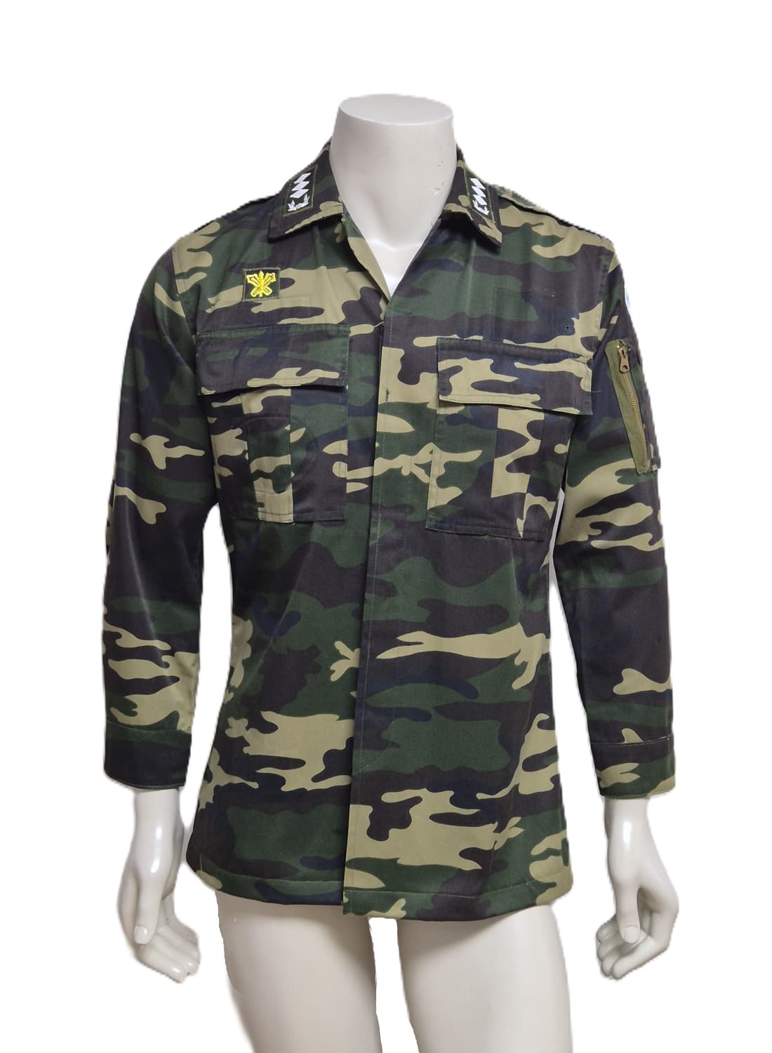 육군 구형 특전사 보병 대위 후기형 독사복 전투복 상의 자켓 (S) 상품이미지1