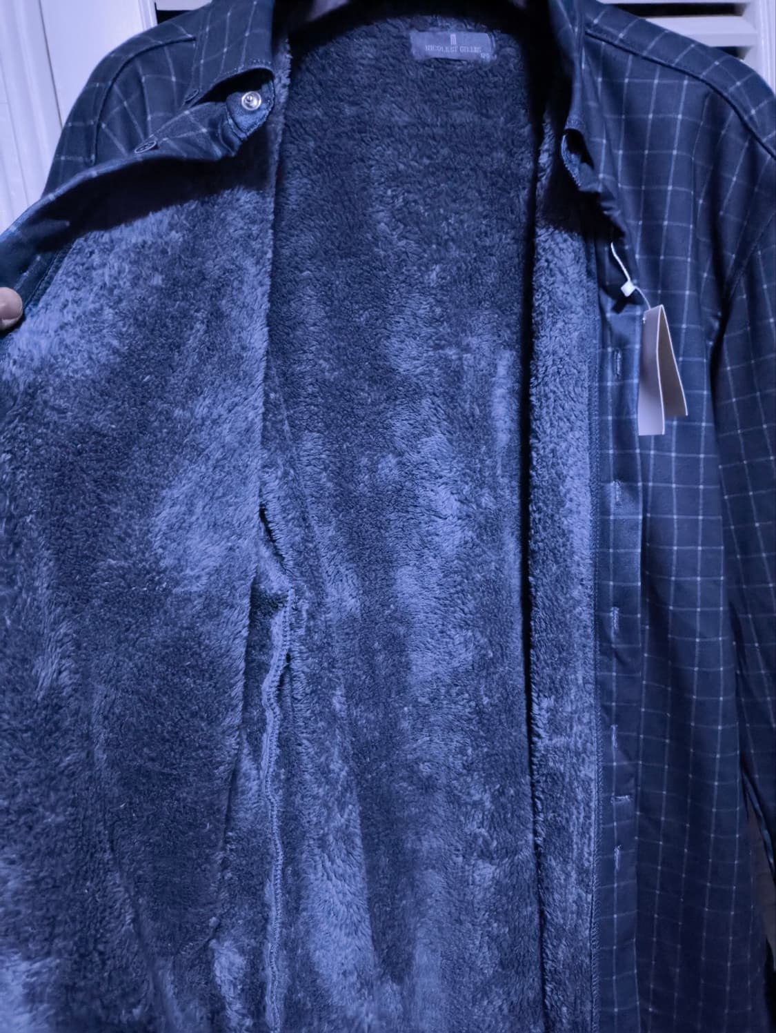 새거 4XL 120 빅사이즈 니콜 안감 기모 털 셔츠 남방 상품이미지2