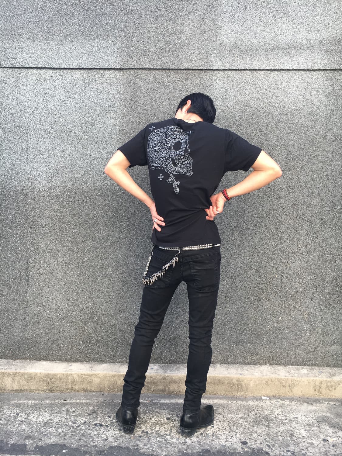 Affluence skull T-shirt 상품이미지3