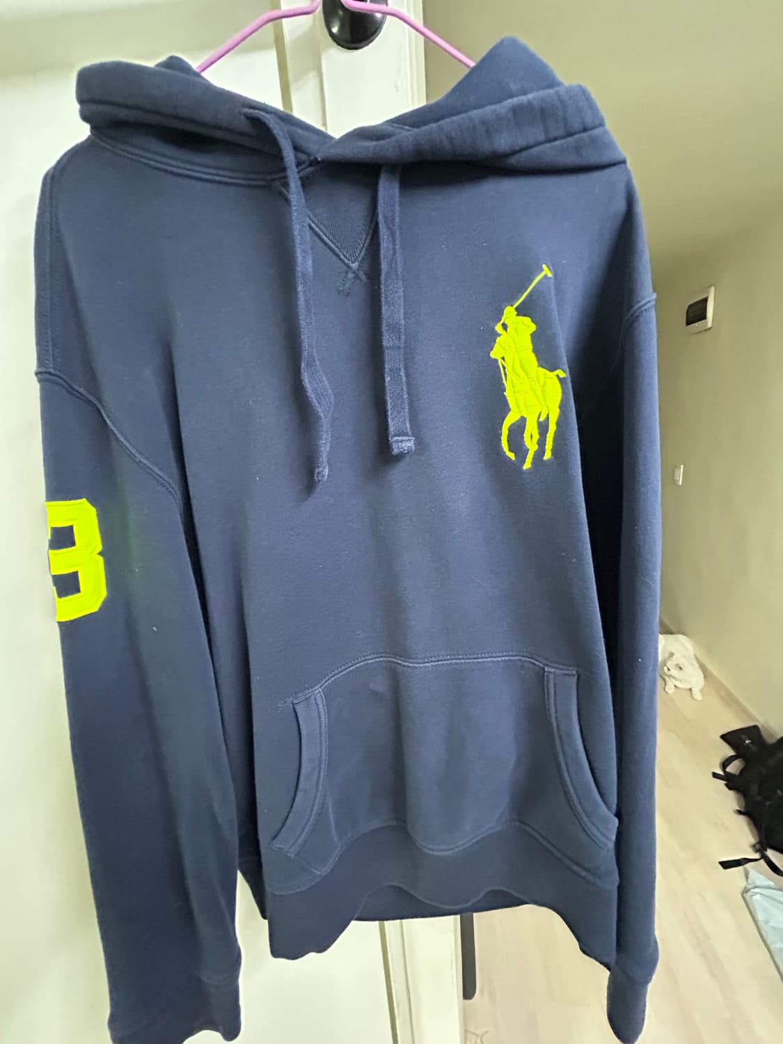 폴로 빅포니 후드 네이비 상품이미지1