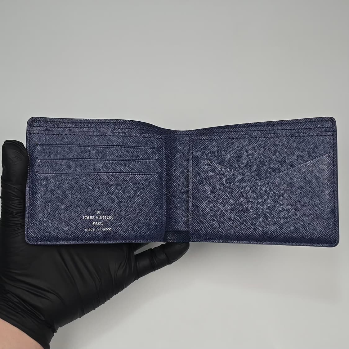 루이비통 워터컬러 블루 모노그램 멀티플 월릿 반지갑 상품이미지7