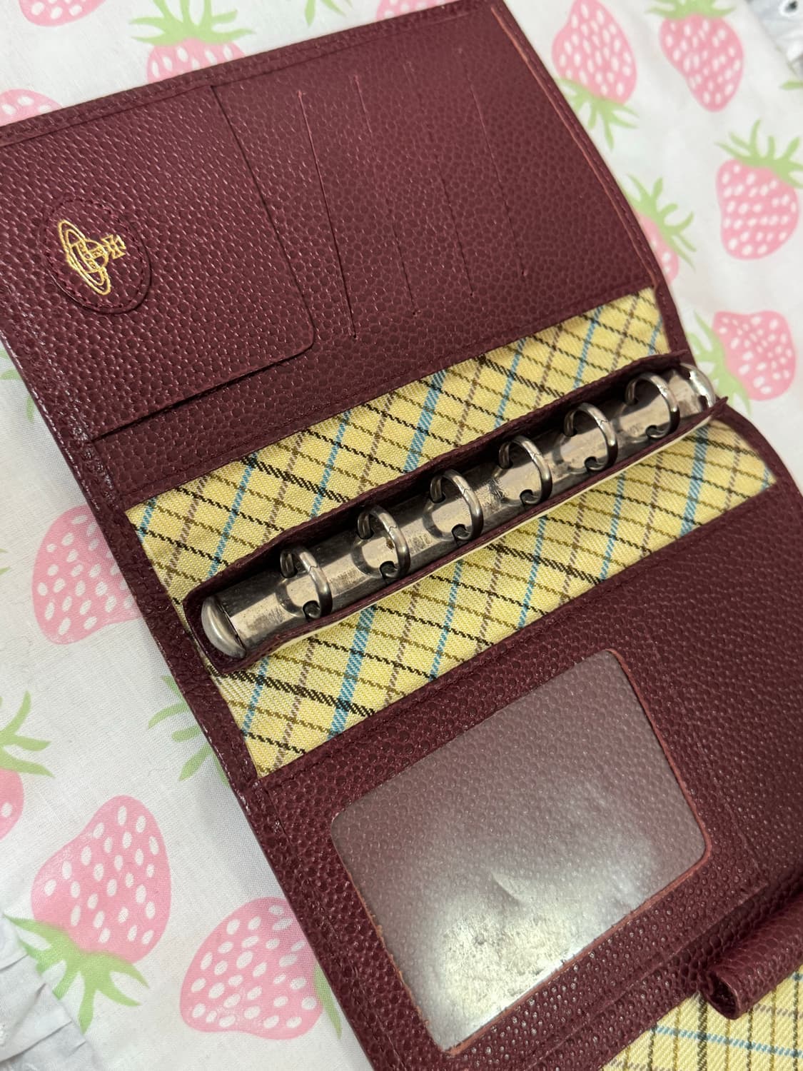 비비안웨스트우드 a7 6공 다이어리 육공 커버 빈티지 갸루 모리걸 상품이미지2