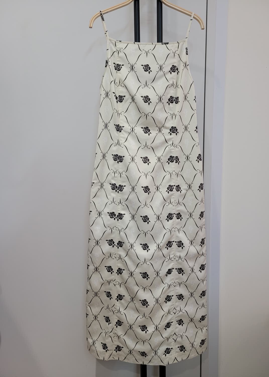 기준 kijun 와일드로즈 슬립 롱원피스 S사이즈 택달린새제품 상품이미지3