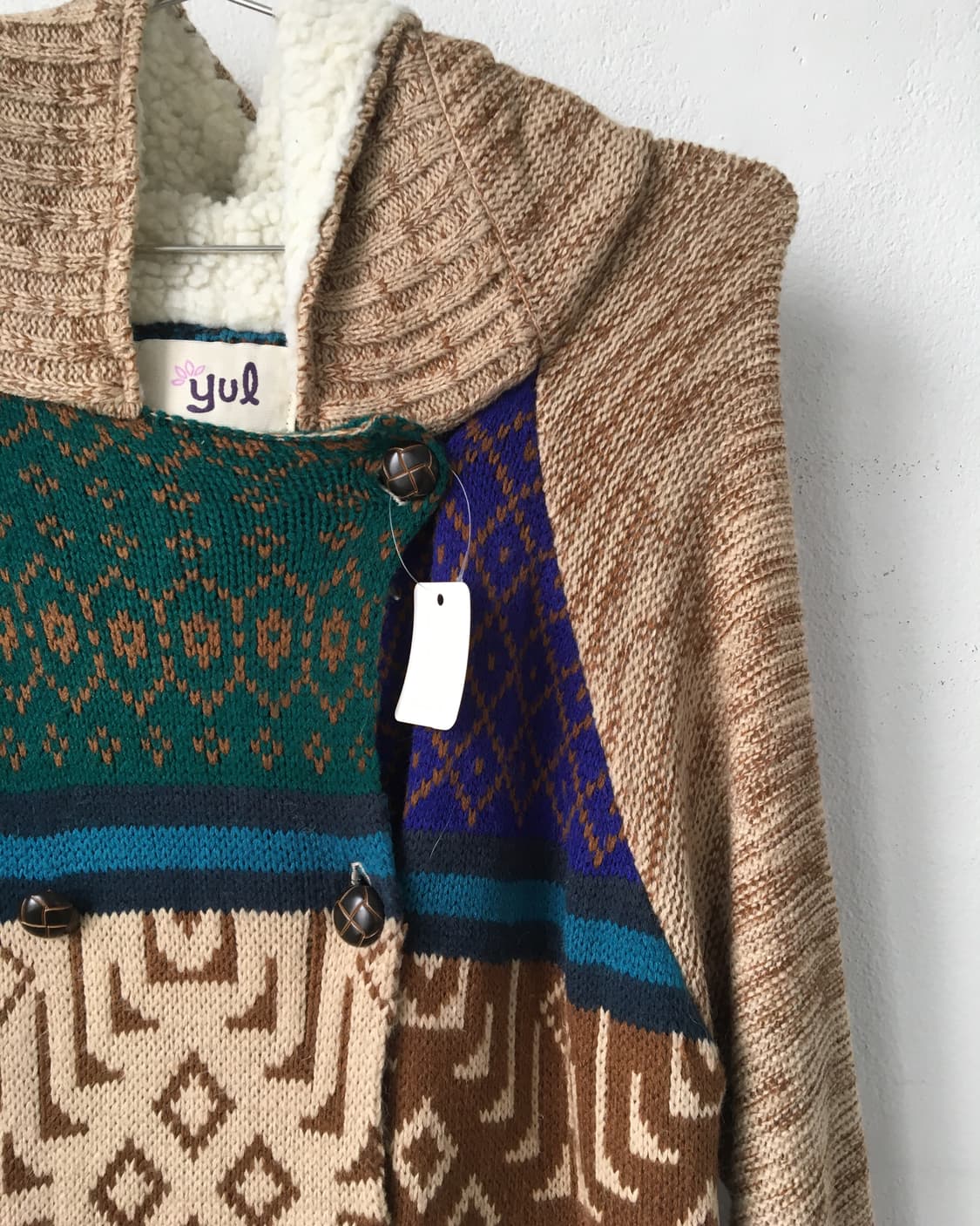 Nomadic mood knit hood coat 상품이미지4