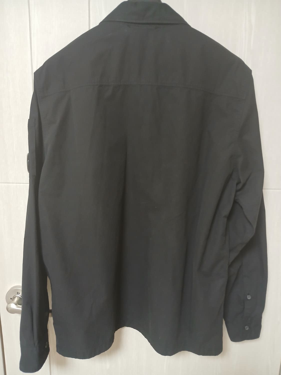 CP컴퍼니 오가닉 오버셔츠 블랙 XL 새상품 상품이미지4