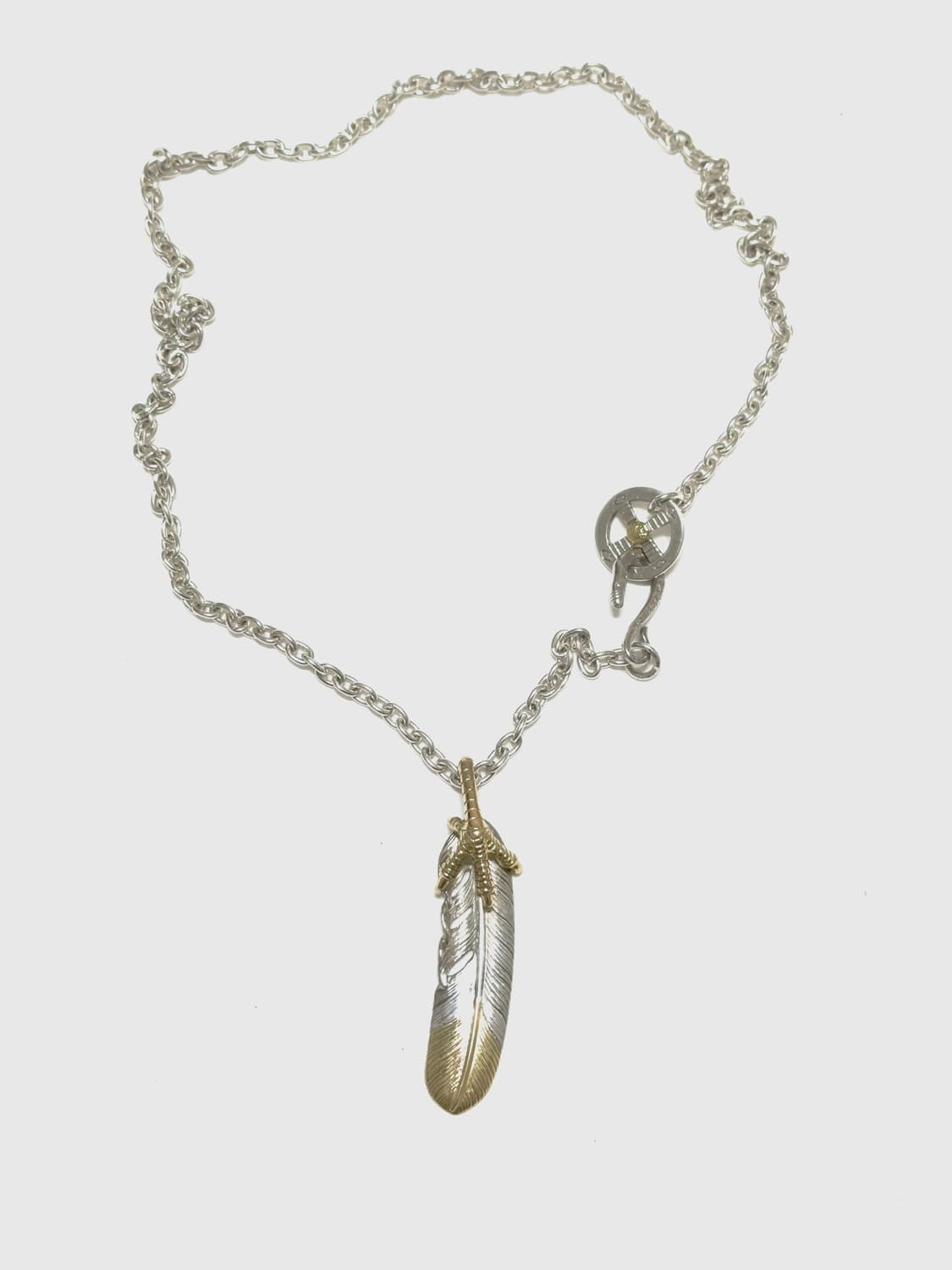 타디킹 특대닭발페더,60cm굵은 체인 셋업(좌향) 상품이미지1