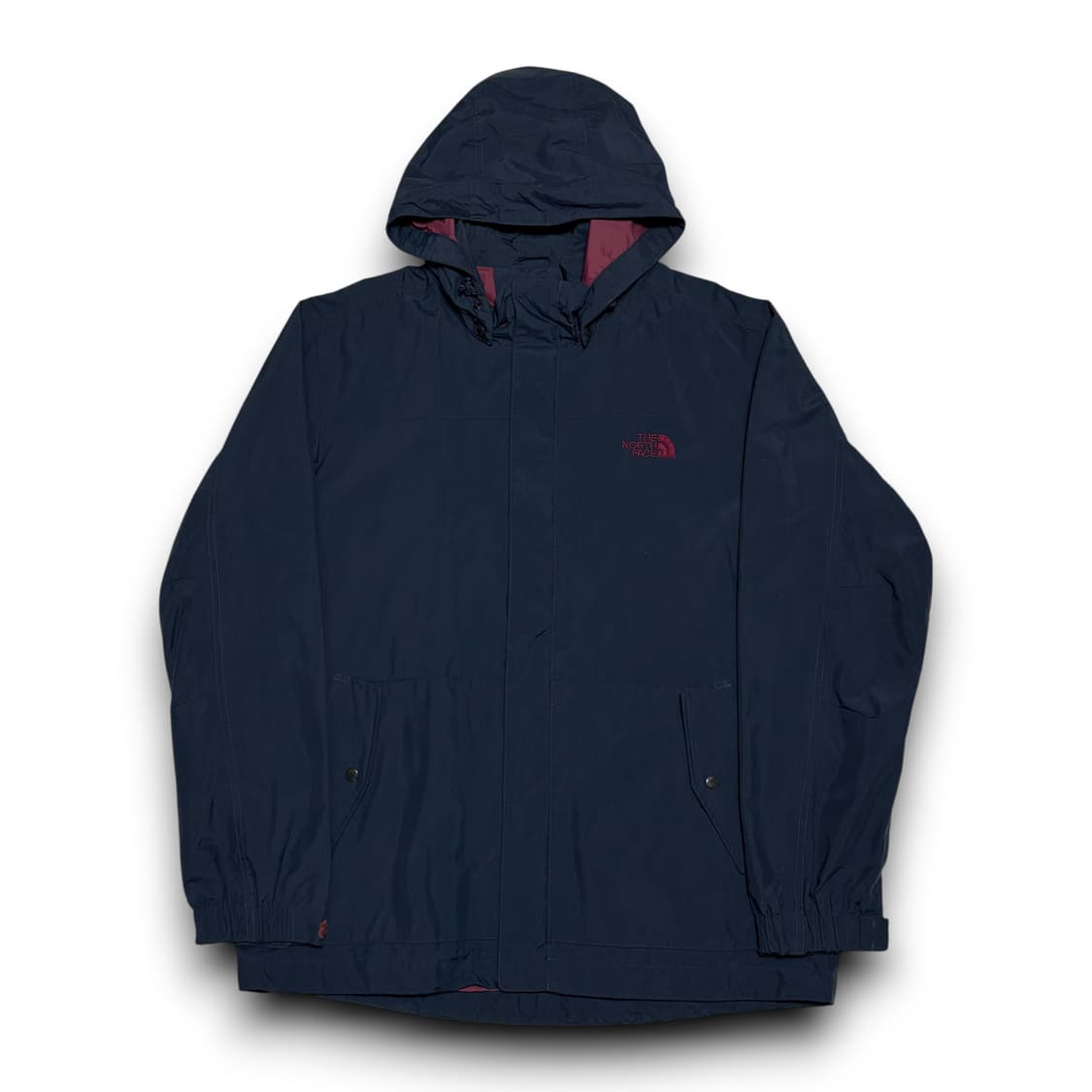 The North Face 네이비 버건디 배색 바람막이 상품이미지1