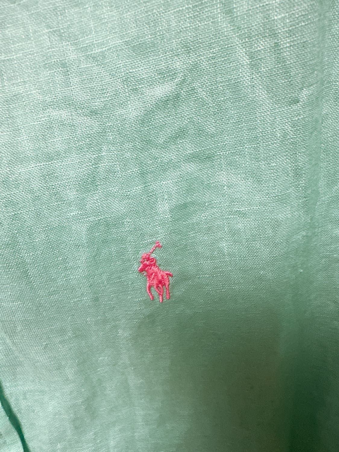 폴로 POLO  남성 린넨 셔츠 클래식핏 M(100-105) 정품    상품이미지6