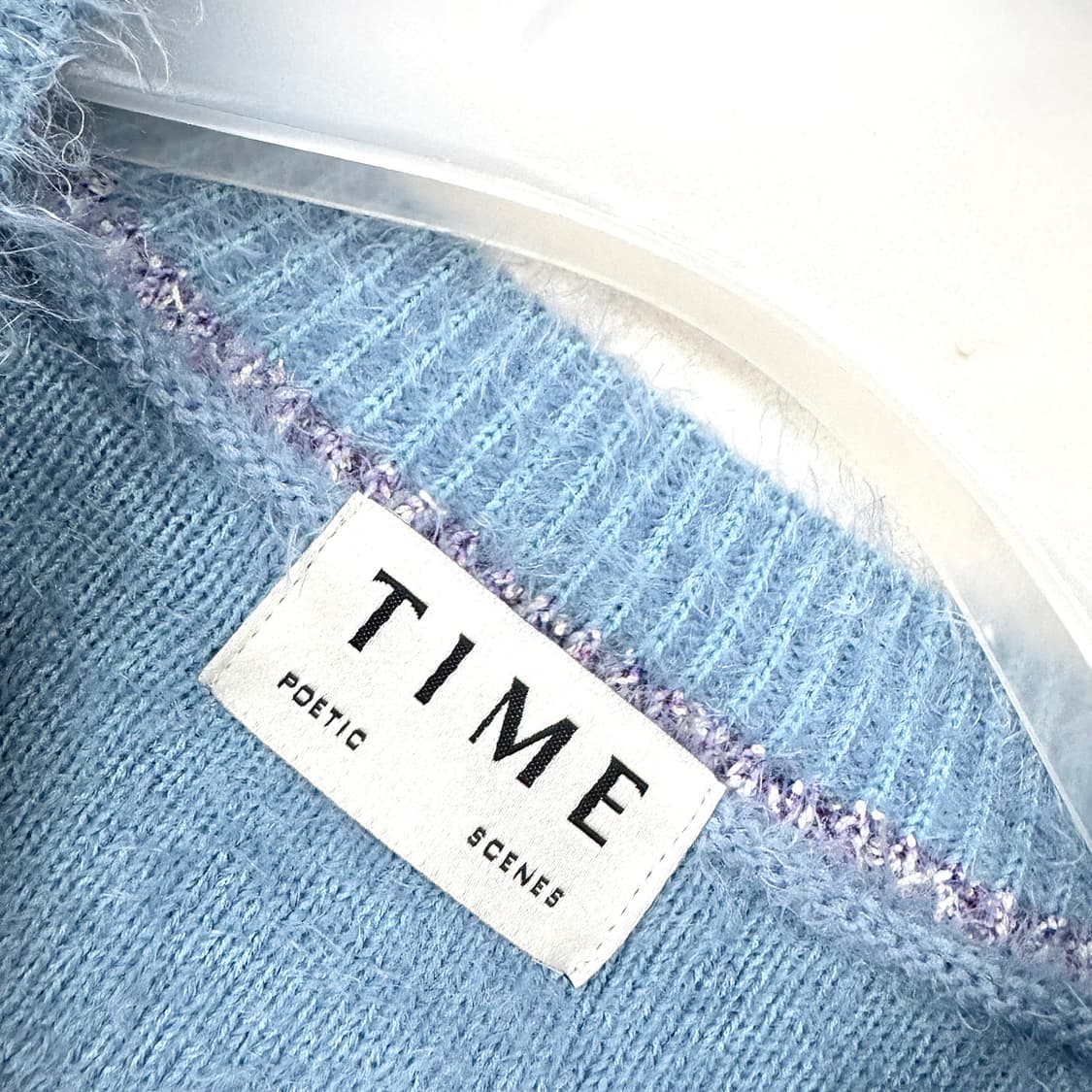 타임 TIME 23 헤어리 니트 가디건 상품이미지2