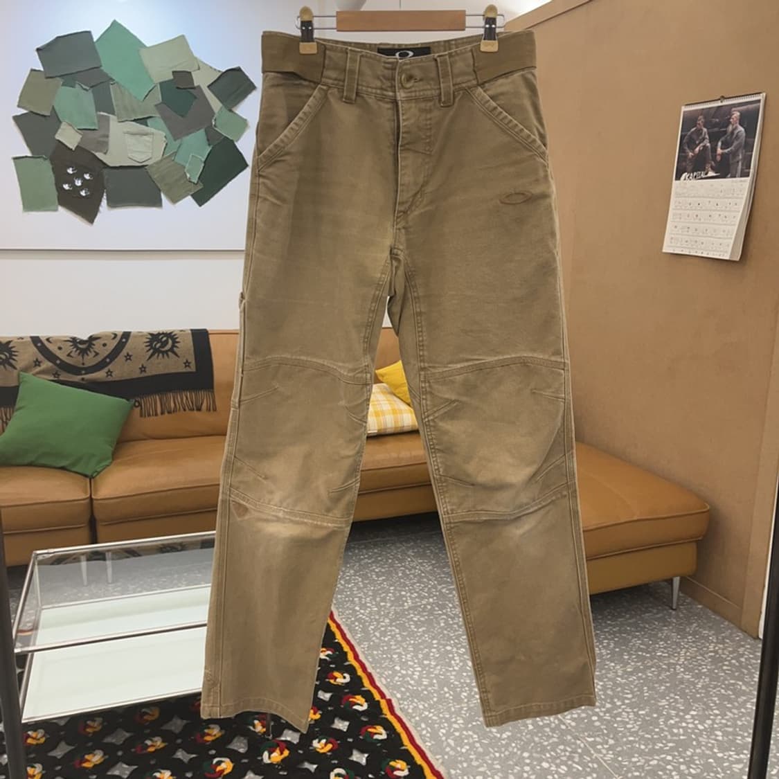 오클리 스트릿 캐주얼 빈티지 패치워크 바지 28인치 C08552 상품이미지3