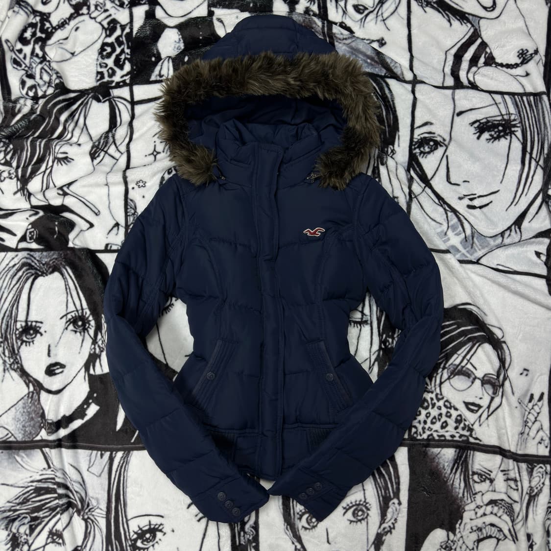 유일매물)홀리스터 울프죠 패딩 상품이미지2