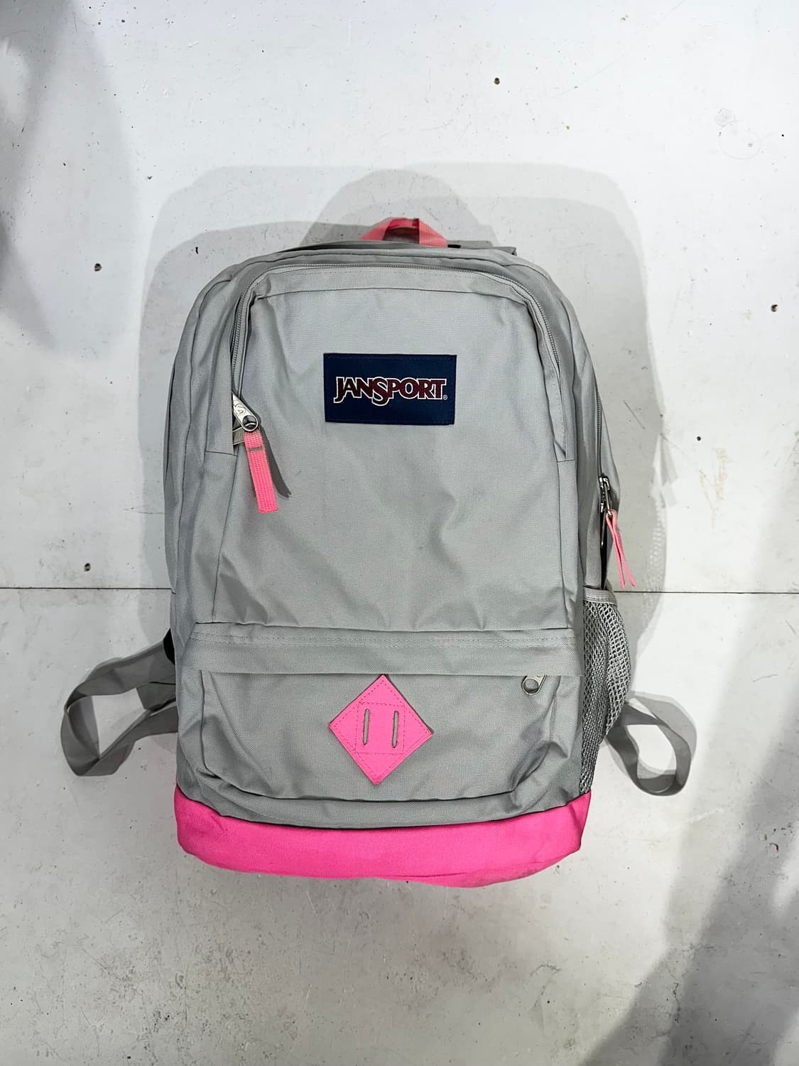 잔스포츠 그레이 핑크 백팩 가방 상품이미지4