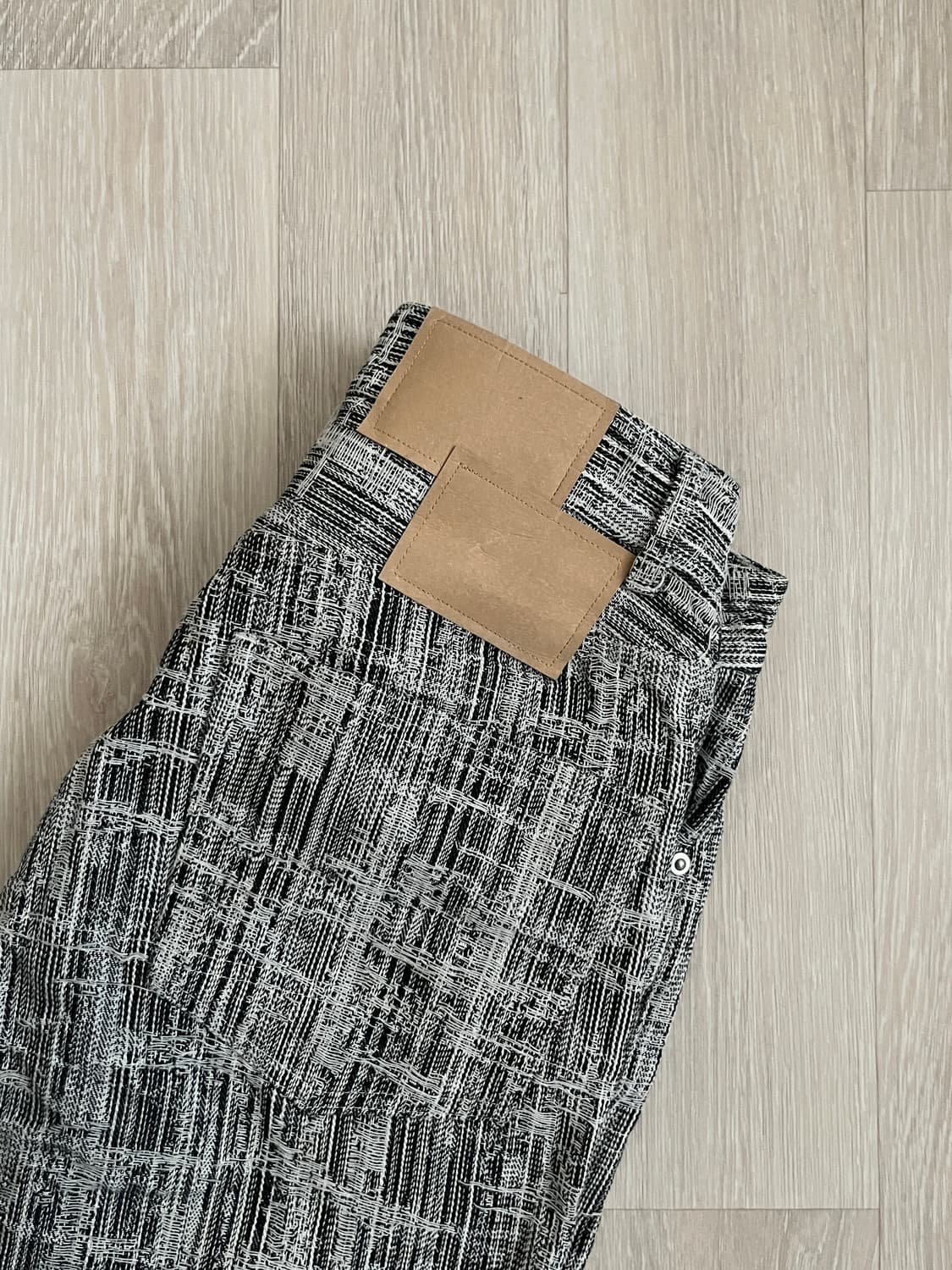 퍼버즈 perverze 스크래치드 자카드 팬츠 상품이미지7