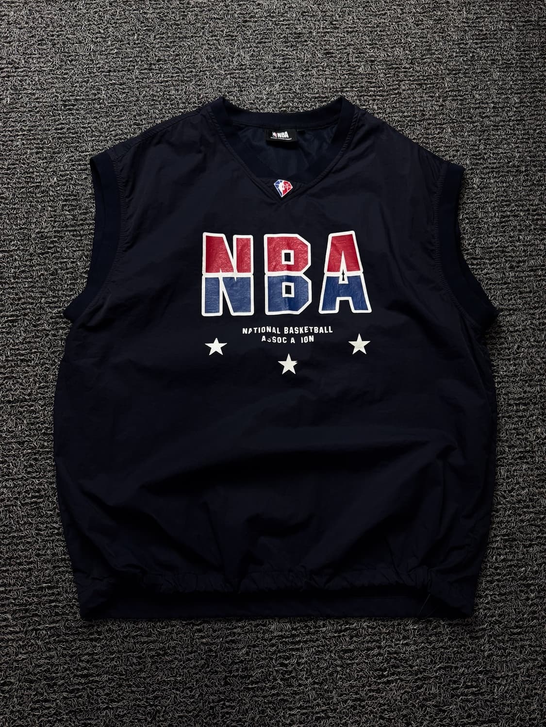 NBA 빅로고 나일론 우븐 웜업 베스트 923 상품이미지1