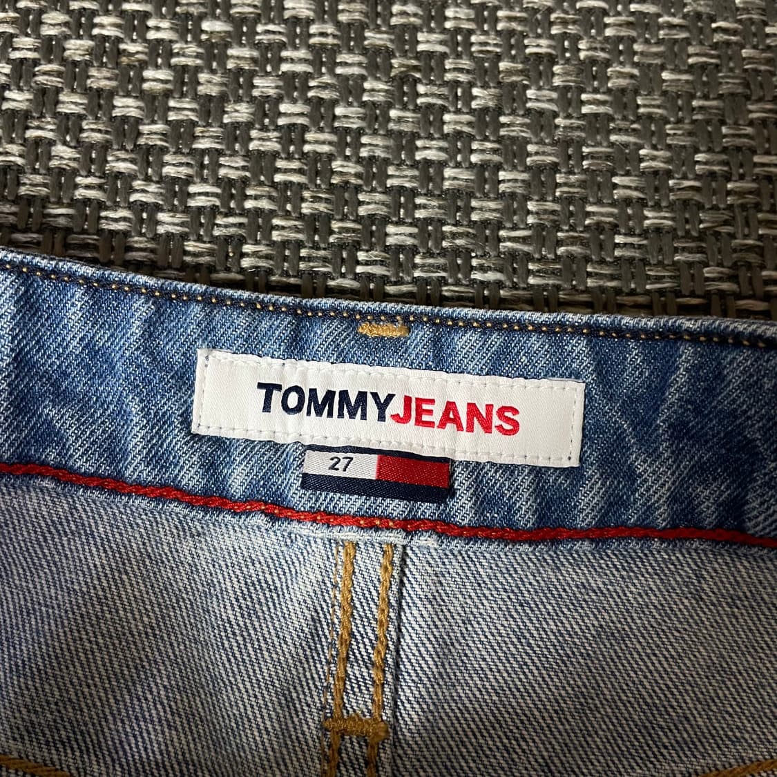 (27) 타미힐피거 중청 데님 롱 스커트 상품이미지4