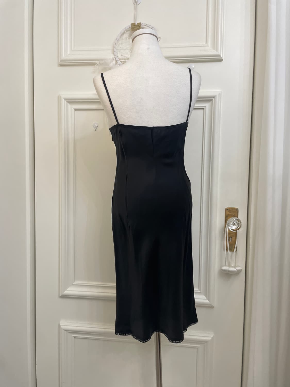 charcoal velvet bow point ruffle cardiga 상품이미지8