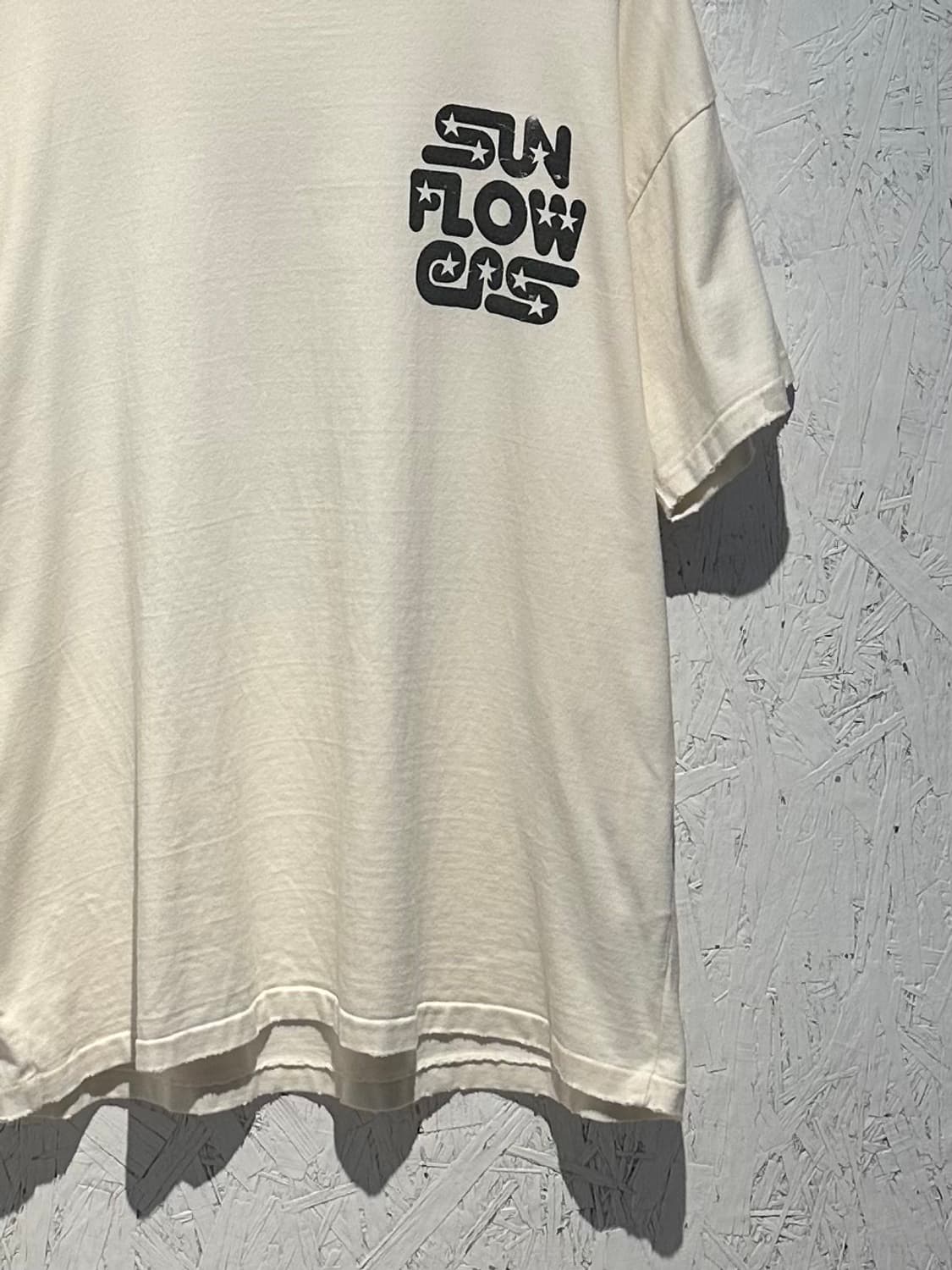 Sunflowers Sun Faded Rouded Star T 상품이미지4
