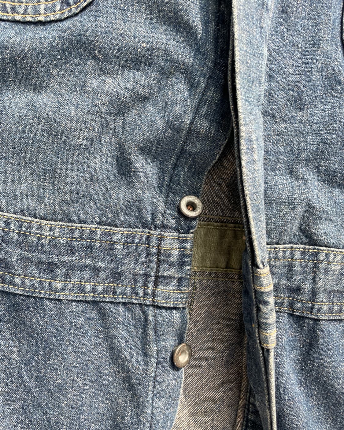 90‘s blue way denim coveralls 상품이미지4