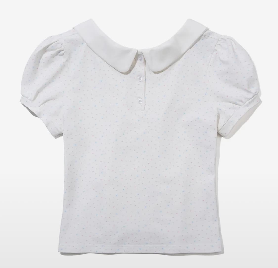 유희 PUFF SLEEVE PK OFF-SHOULDER T-SHIRTS_ 상품이미지1