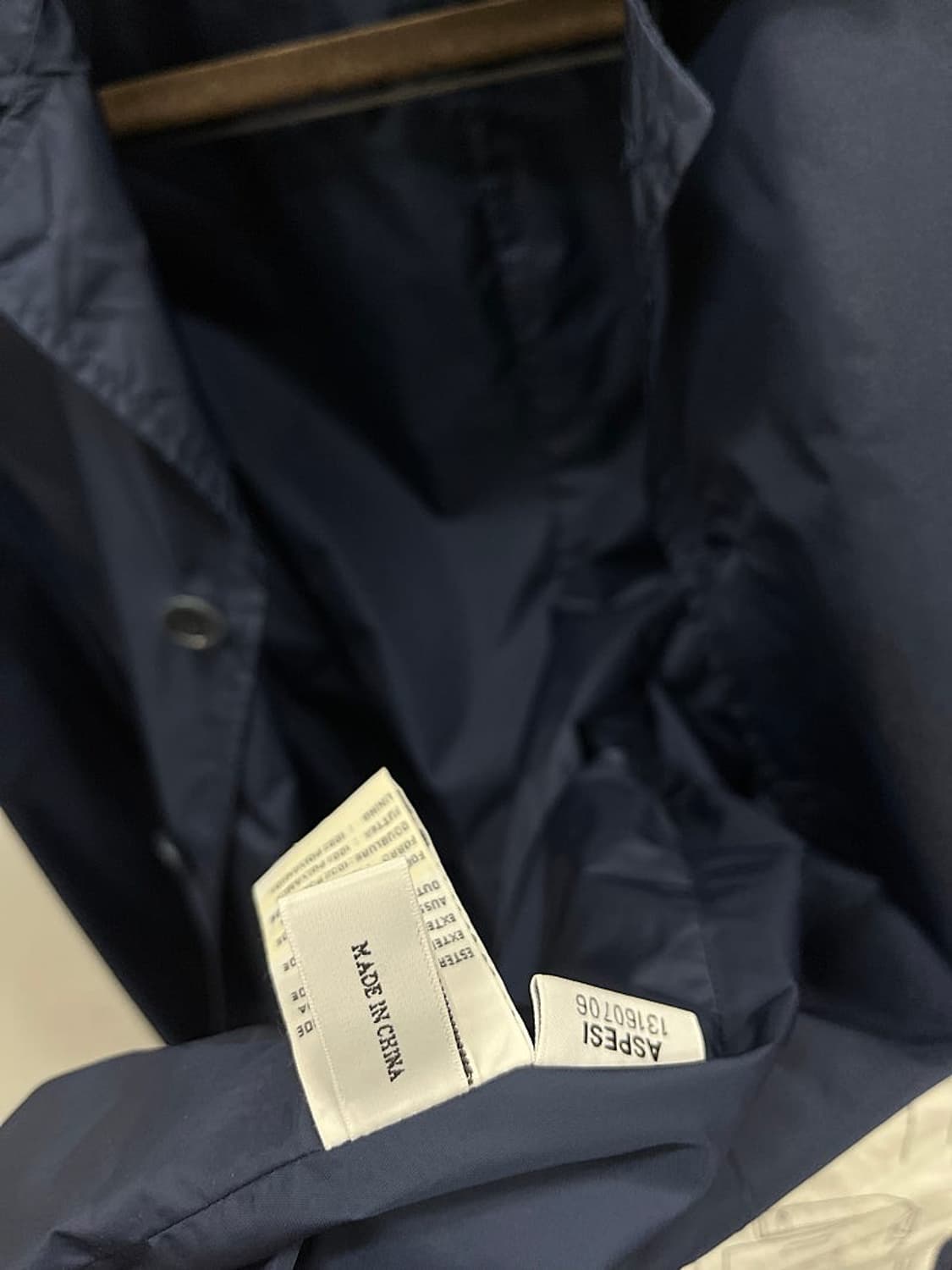 105) 아스페시 경량 나일론 자켓  상품이미지8