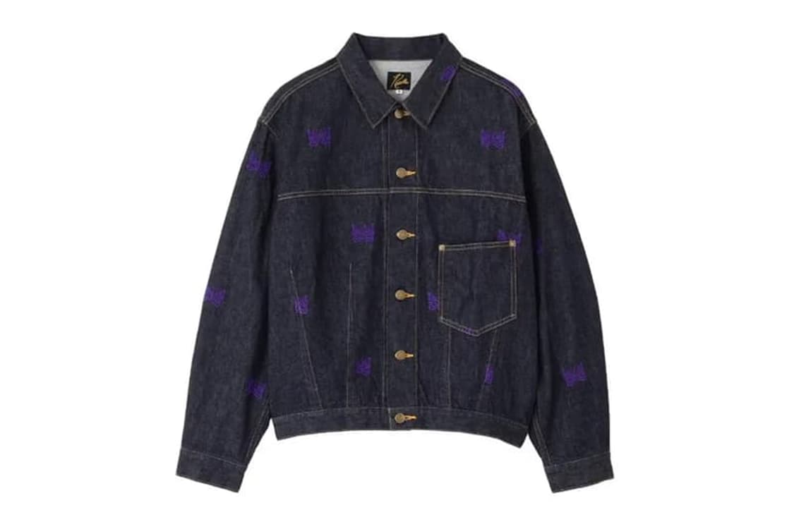 니들스 x 비버 2026 ss 12oz 빠삐용 데님자켓 상품이미지1