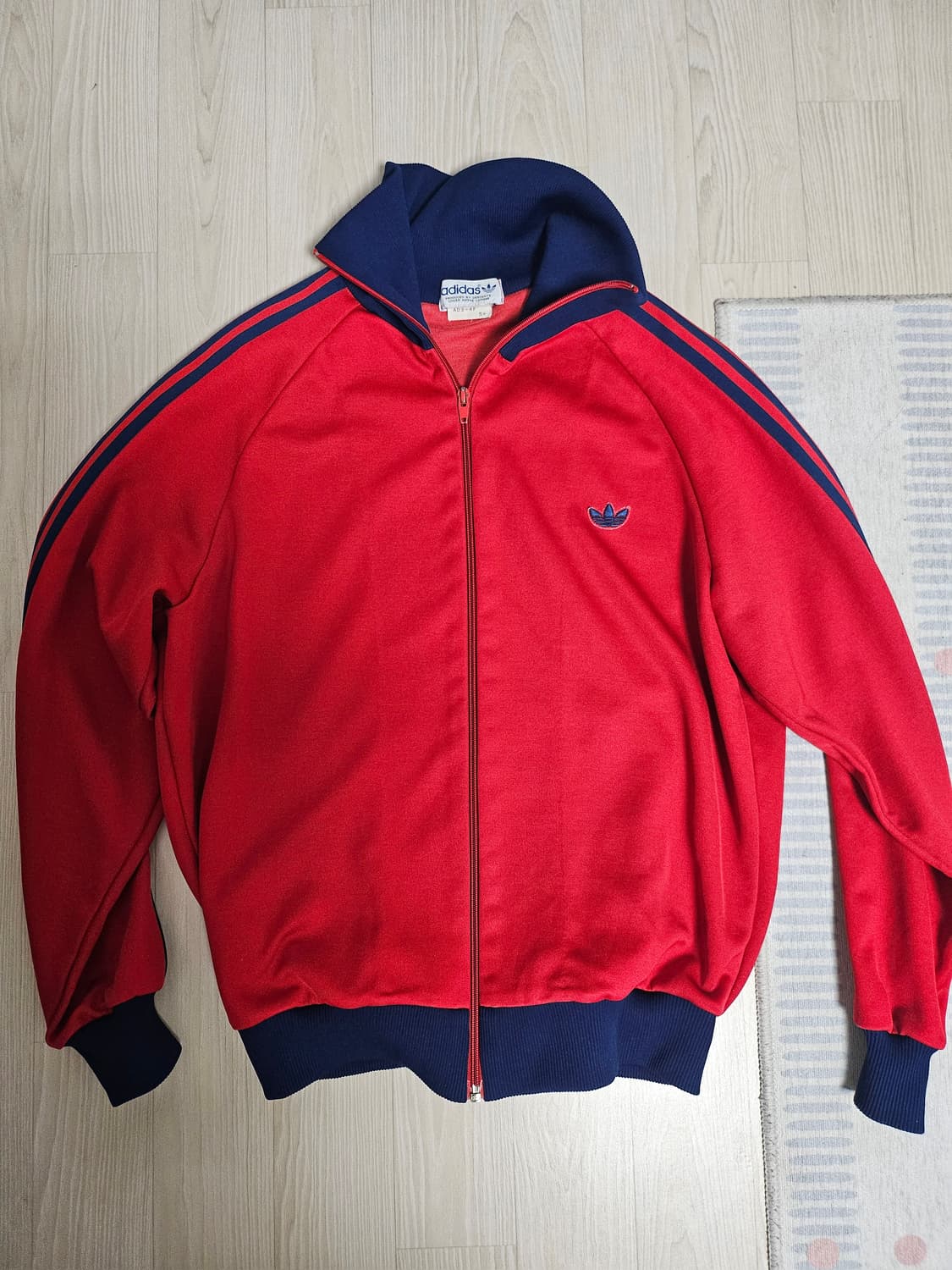80s 아디다스 서독 레드 저지 5호 상품이미지1