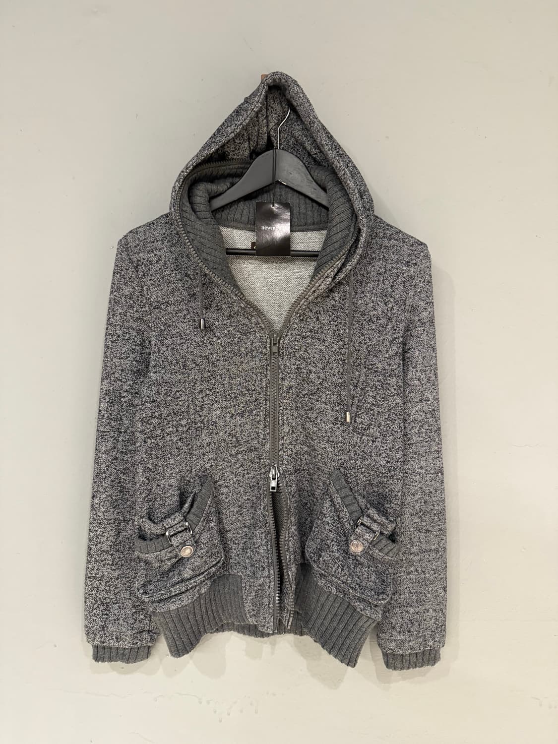 2-way pocket high-neck hood zip-up 상품이미지4