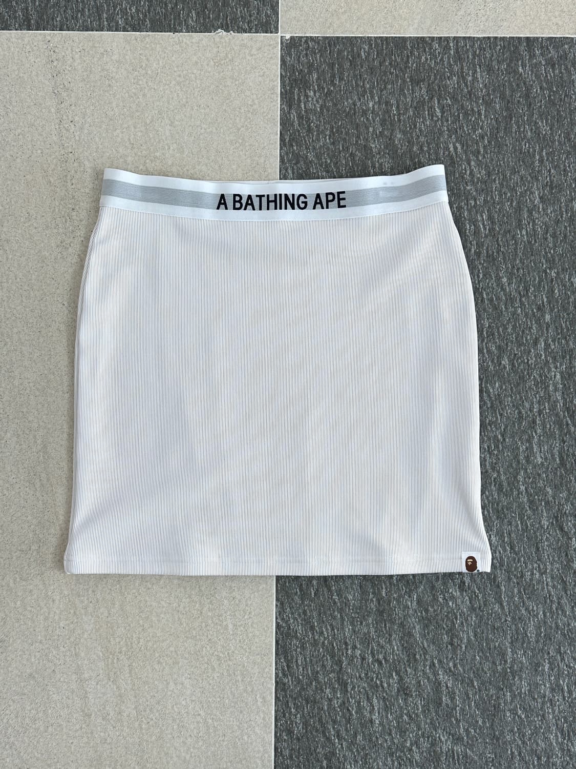 베이프 밴딩 골지 스커트 상품이미지1