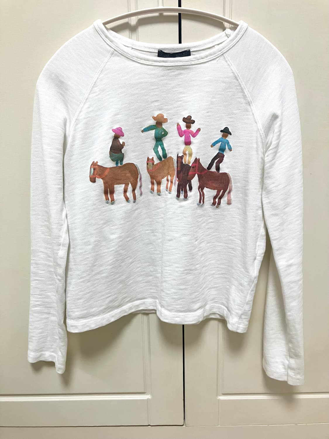 자라 LOTTIE RAE 스탬핑 티셔츠 상품이미지1