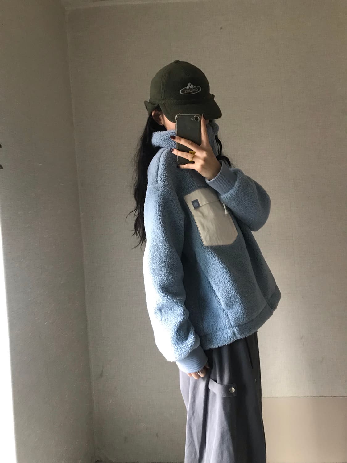 NFL 연하늘 후리스 상품이미지5