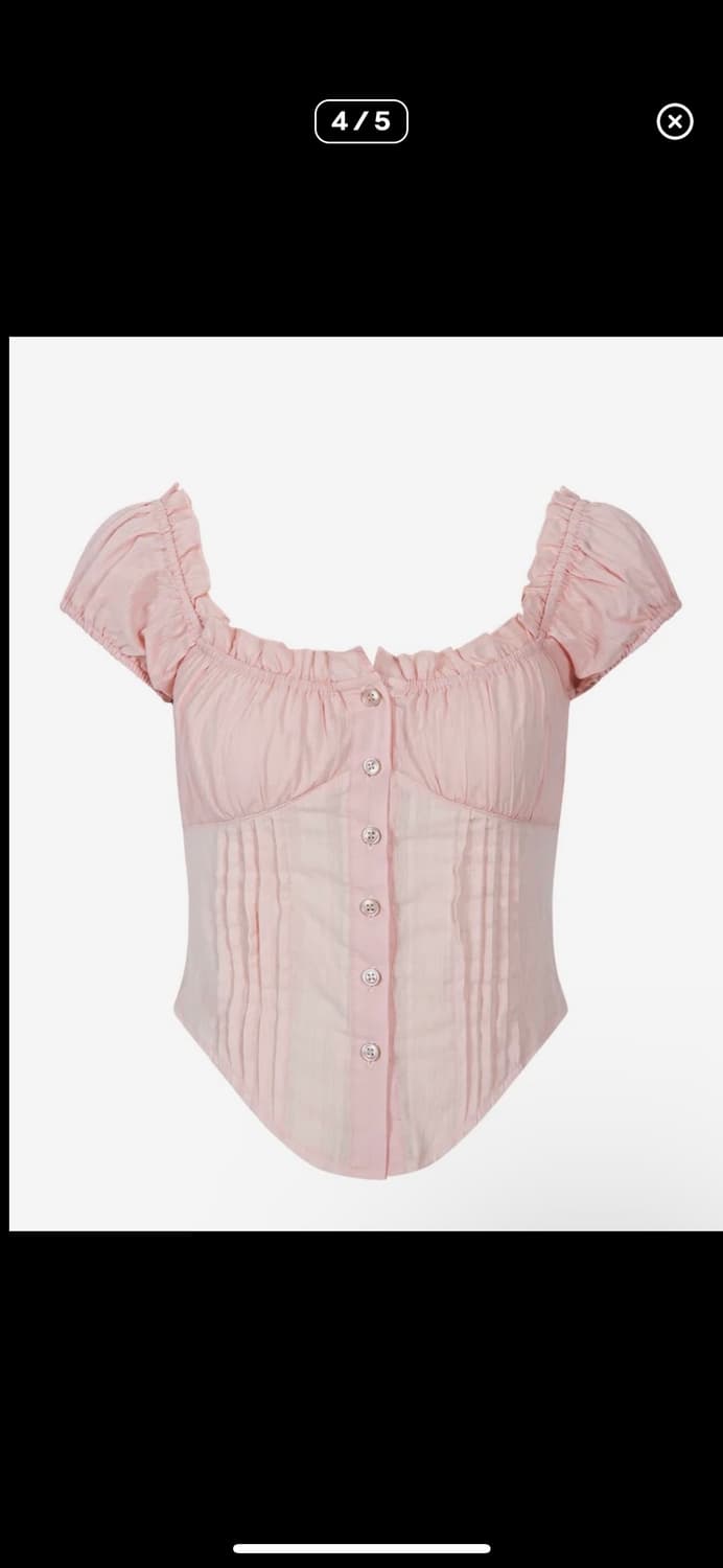 플리즈노팔로우 신지 샤츠탑 오픈탑 상품이미지1