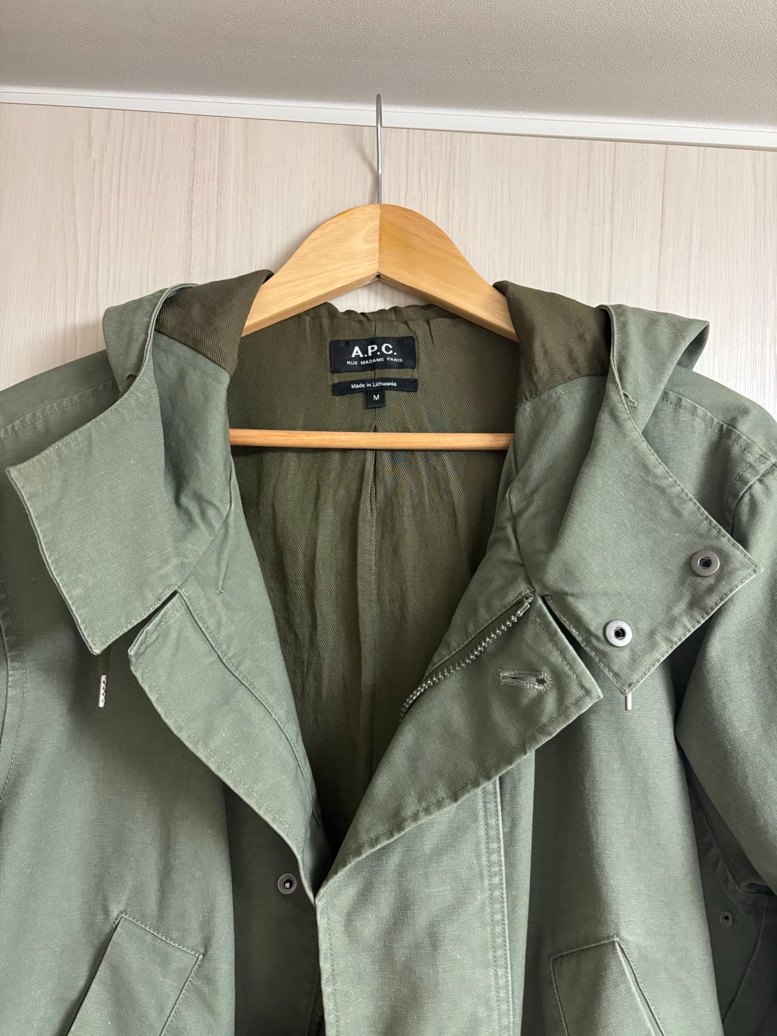 APC 아페쎄 카키 야상 상품이미지5