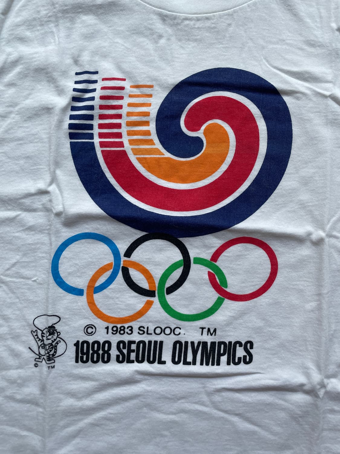 80s 88 서울 올림픽 로고 티셔츠 상품이미지4