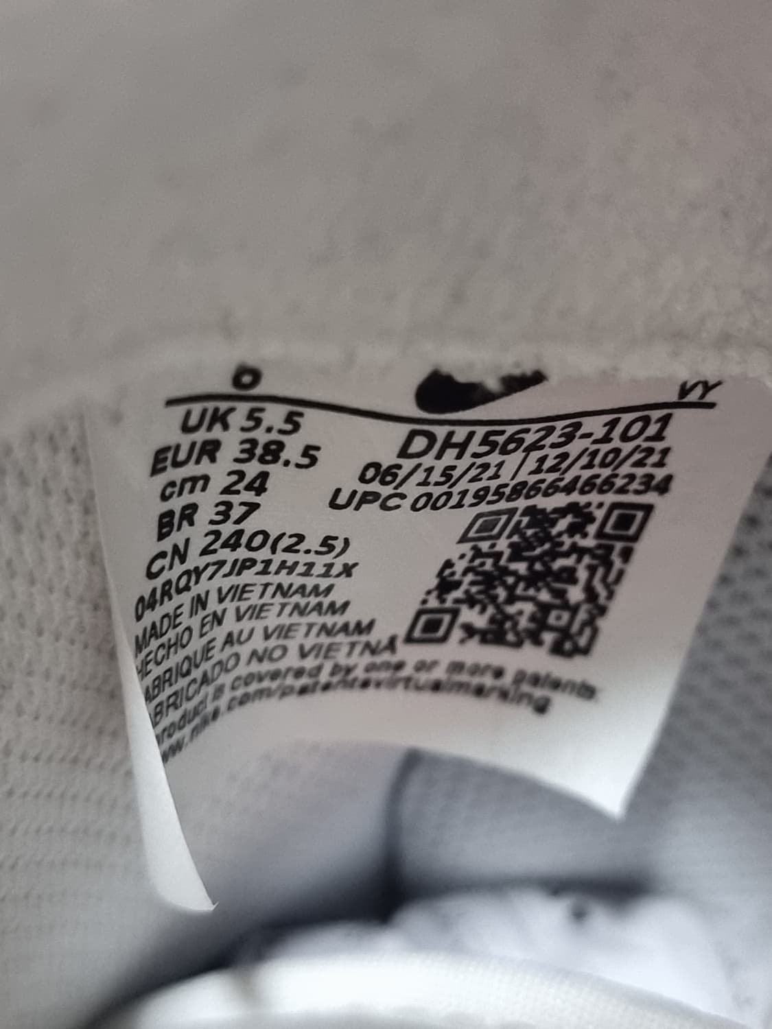 나이키 에어포스1 미드QS (D123 상품이미지6