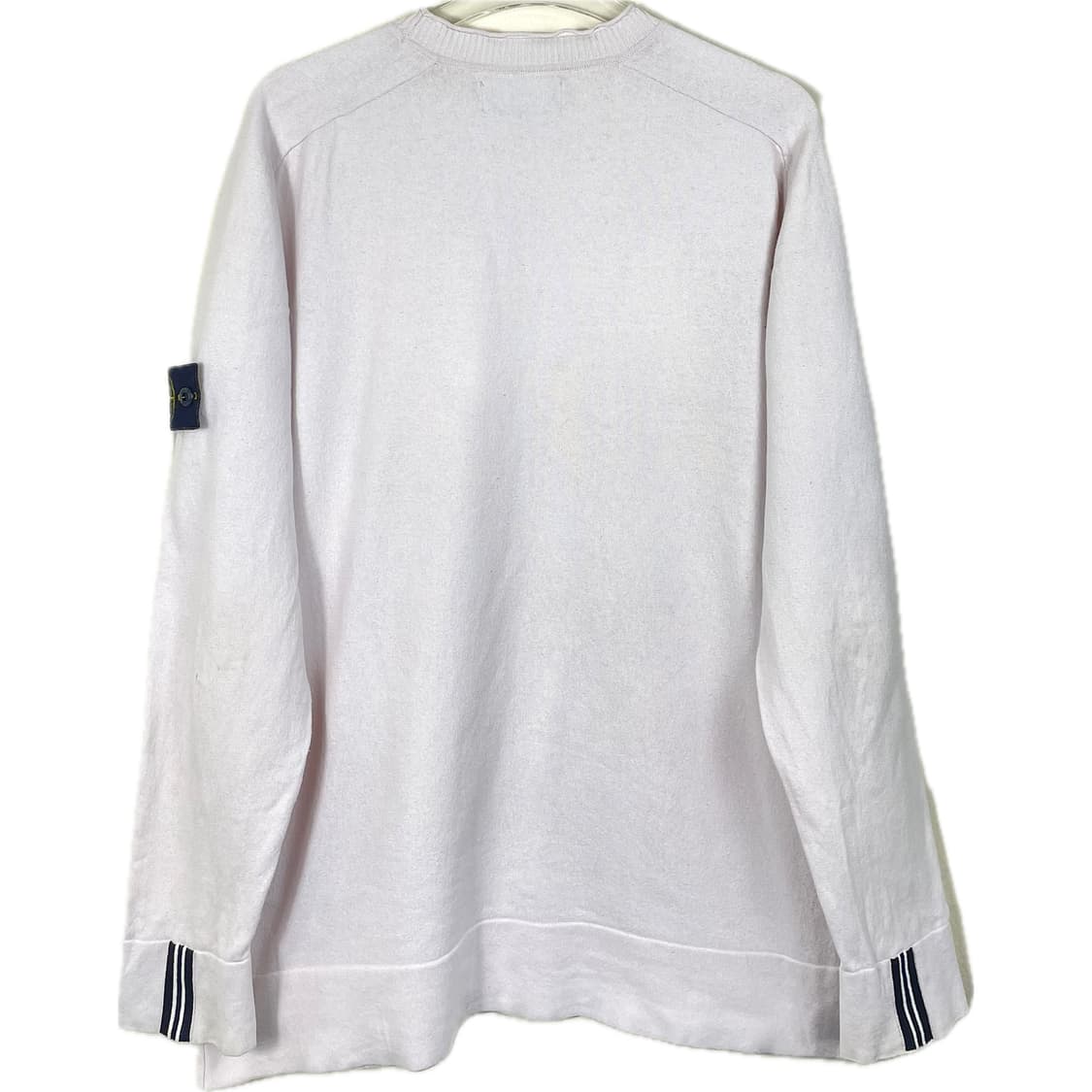 [XL] 스톤 아일랜드 와펜 패치 오가닉 코튼 니트 스웨터 상품이미지2