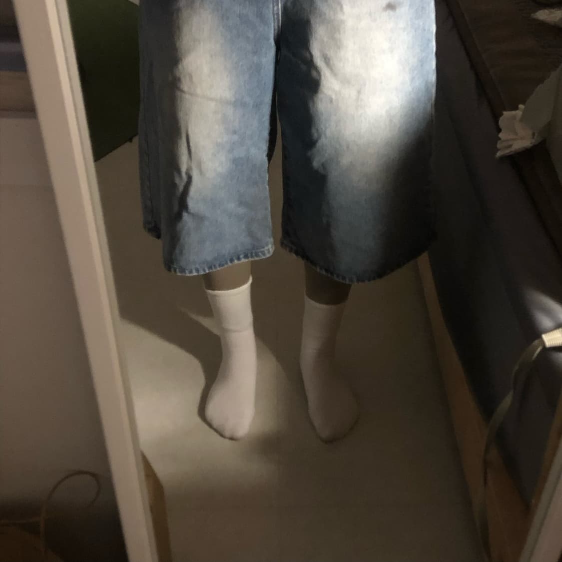빈티지 워싱 버뮤다 팬츠 상품이미지3